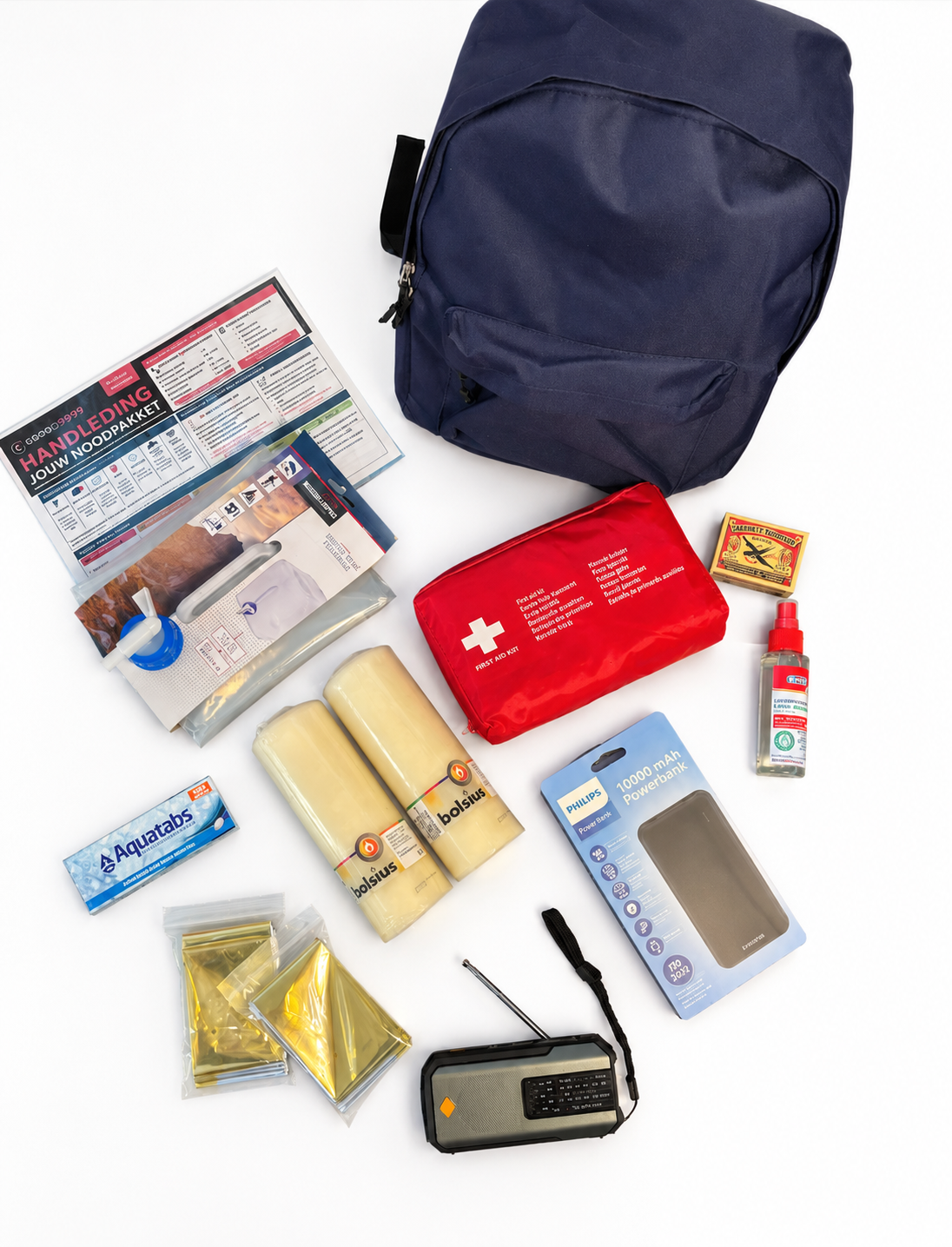 Noodpakket voor Thuis – Compleet Noodpakket voor Gezinnen | CrisisGoods